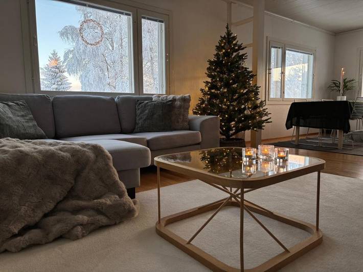 Ferienwohnung für 6 Personen, mit Sauna und Garten sowie Ausblick in Rovaniemi - 2