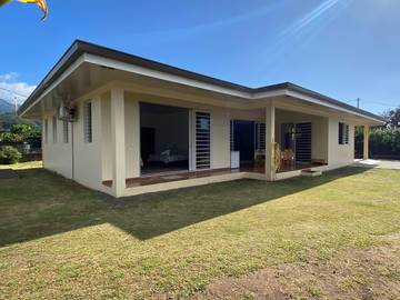 Gîte pour 8 personnes, avec terrasse et jardin dans Mahina