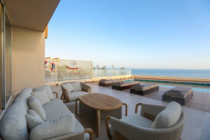 Villa pour 14 personnes, avec vue sur l’océan ainsi que piscine et balcon en Albanie - 2
