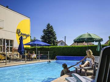 Hôtel pour 3 personnes, avec jardin et piscine, animaux acceptés dans Territoire de Belfort