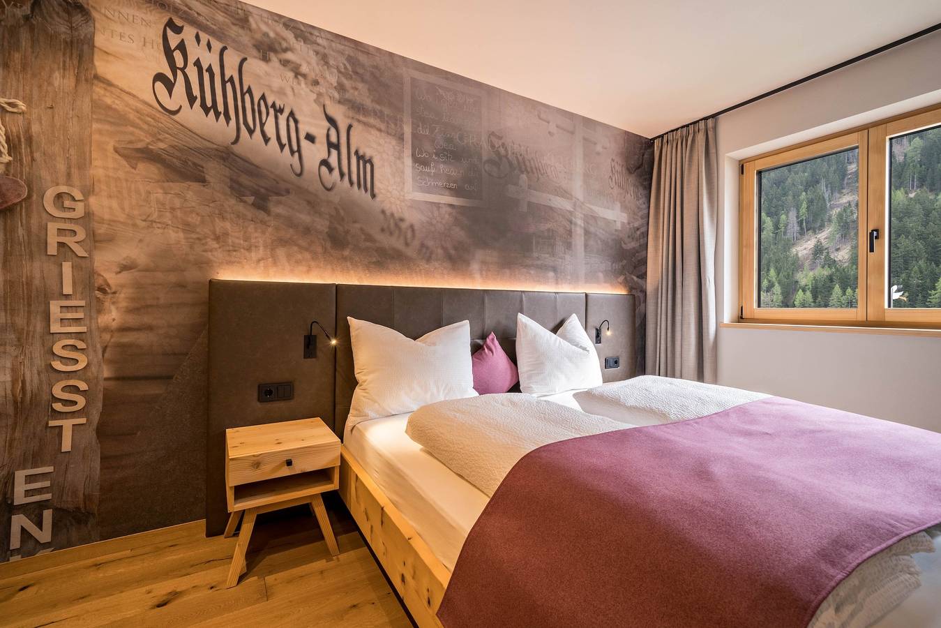 Ganze Wohnung, Ferienwohnung "Seebrunn - Kühberg Alm" mit Bergblick und Seeblick in Kuppelwies, Ulten