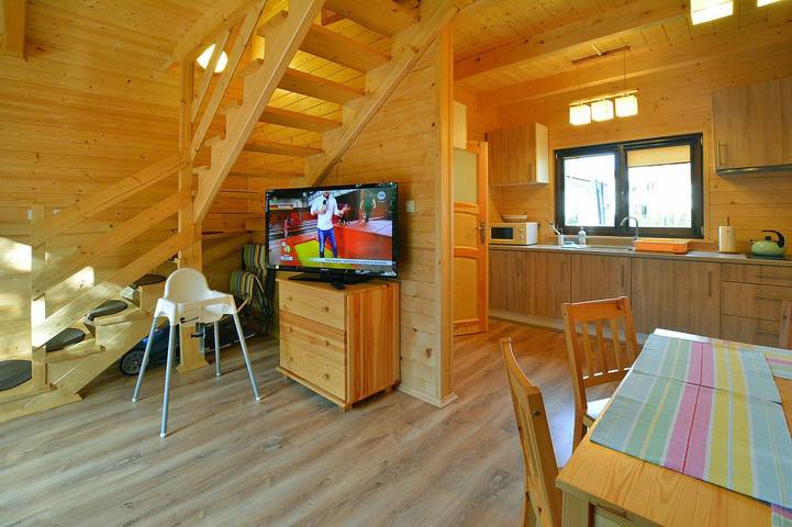 Ferienhaus für 6 Personen, mit Balkon und Sauna sowie Pool in Grzybowo - 4