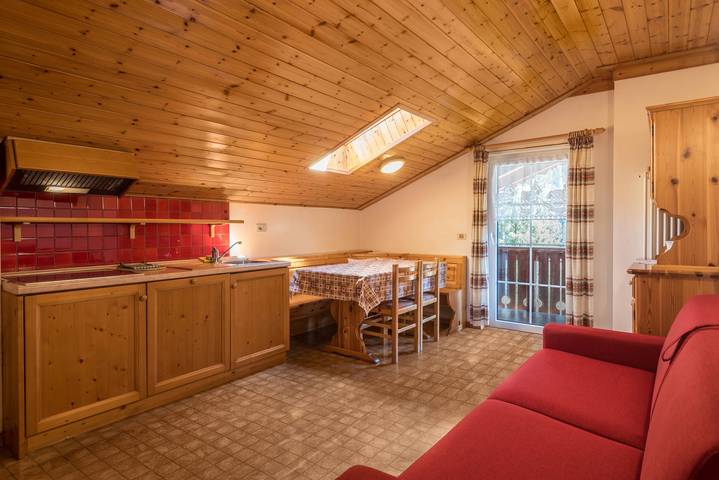 Ferienwohnung für 4 Personen, mit Garten in Canazei - 2