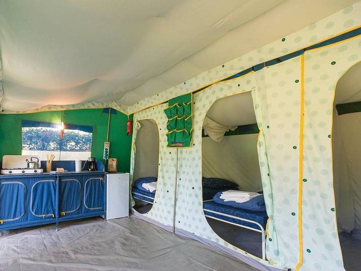 Tente pour 6 personnes, avec bassin pour enfant, animaux acceptés en Nouvelle-Aquitaine - 3