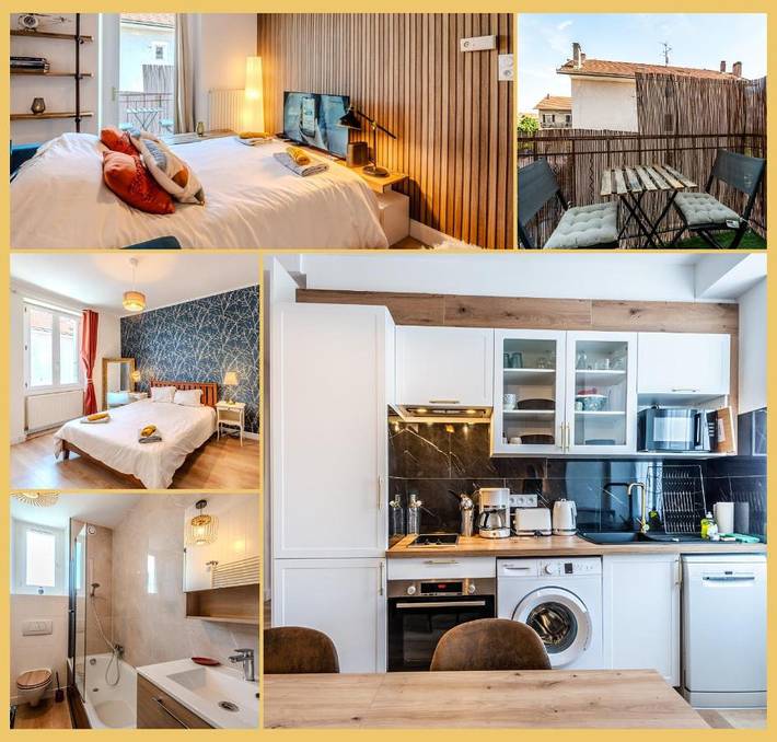 Gîte pour 4 personnes, avec balcon à Ambilly - 3