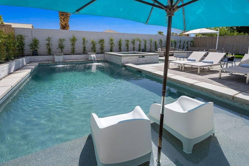 Blue Agave - Ultimate desert vacation spot with a newly built backyard and pool!! in Coachella, Coachella Valley