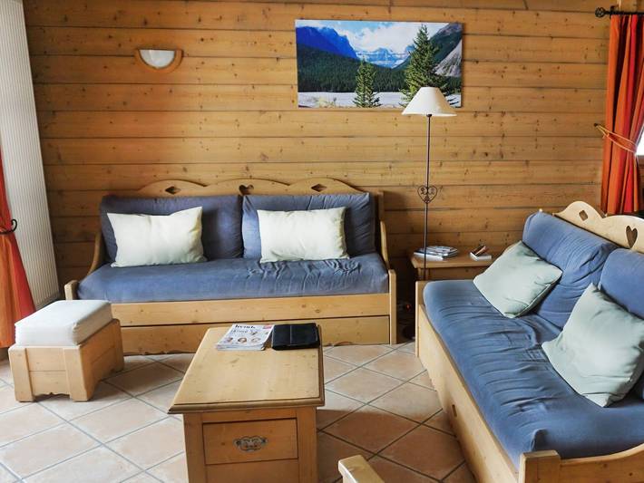 Chalet voor 6 personen, with Balkon and Whirlpool as well as Zwembad and Sauna in Saint-Martin-de-Belleville