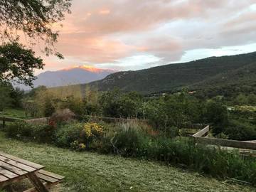 Cottage pour 3 personnes, avec jardin à Mosset
