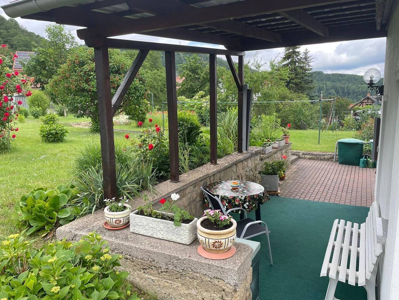 Ganze Ferienwohnung, Ferienwohnung Bergblick inkl. Bodetal Therme - Fewo - inklusive Bodetal-Therme in Thale, Harzvorland