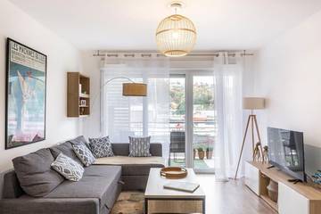 Gîte pour 2 personnes, avec balcon et vue dans Le Légué