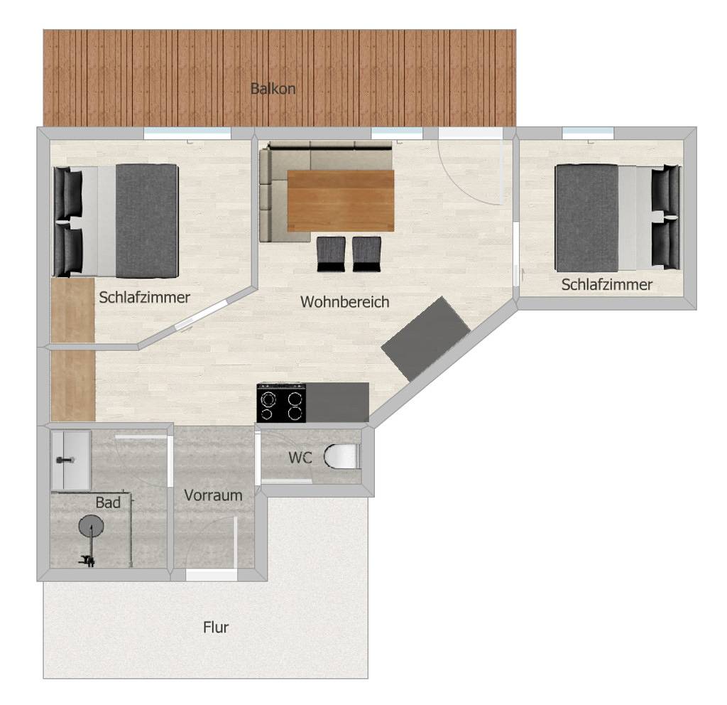 Appartement Typ E in Altenmarkt im Pongau, Ski Amadé