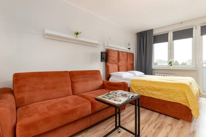 Studio dla 4 osób, z balkon/ taras, Dla rodziny w Kamienna Góra