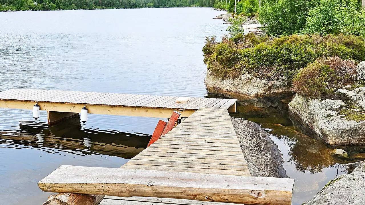 Feriehus for 7 personer med terrasse in Lyngdal