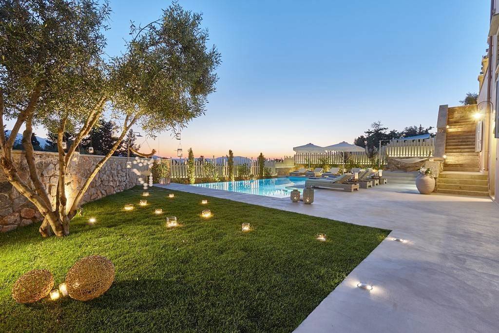 Villa für 10 Personen mit Balkon in Xirosterni, Vamos