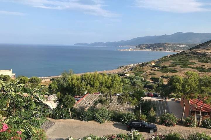 Ferienhaus für 4 Personen, mit Pool und Balkon