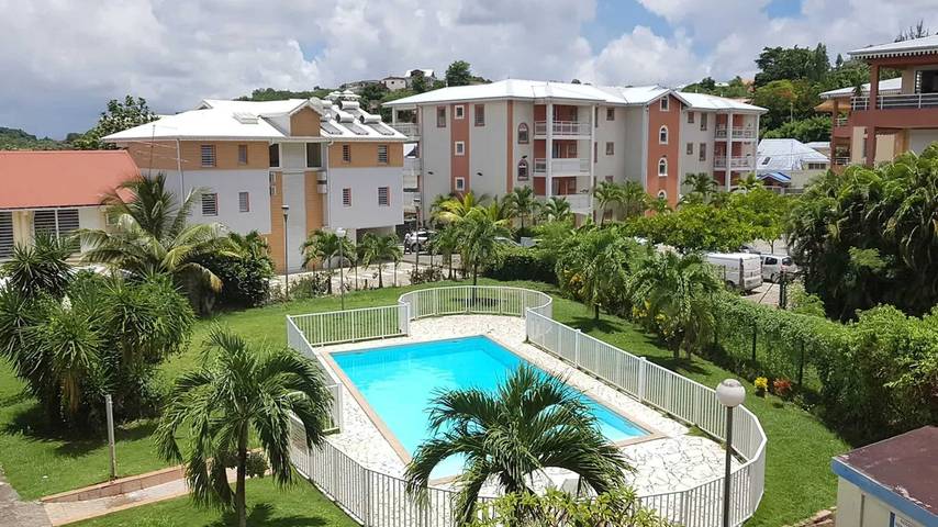 Estudio para 2 personas, con piscina y terraza - 1