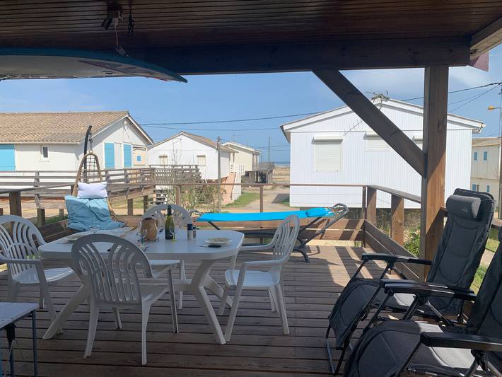 Location de vacances pour 6 personnes, avec terrasse, animaux acceptés à Gruissan Plage - 2