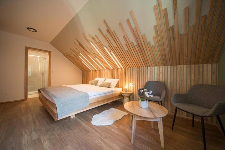 Ferienwohnung für 3 Personen, mit Terrasse und Garten