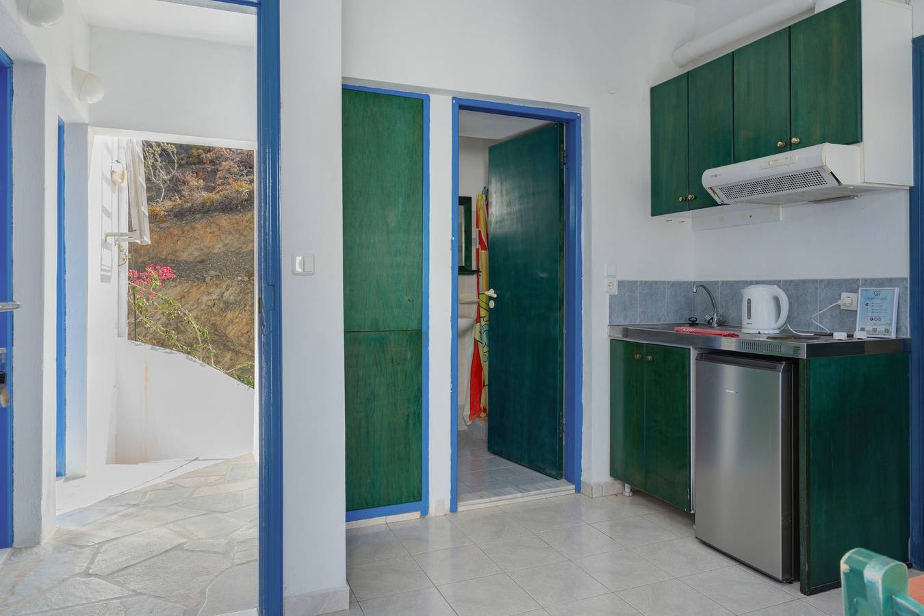 Studio entier, Studio Appartement 'Double No 2' avec vue sur la mer, Wi-Fi et climatisation in Karpathos
