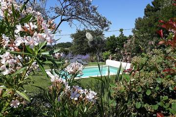 Ferienhaus für 2 Personen, mit Garten und Whirlpool sowie Pool und Terrasse, mit Haustier in Vaison-la-Romaine