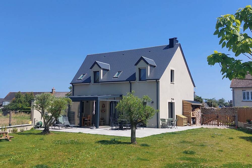 Maison classée 4 étoiles, proche des plages et de Barfleur et accessible à tous in Montfarville, Région de Cherbourg