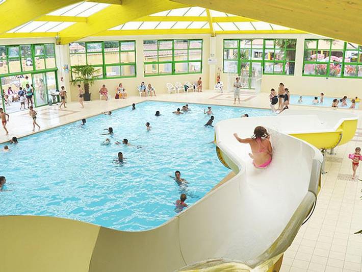 Mobil home pour 6 personnes, avec bassin pour enfant et sauna à Angles - 3