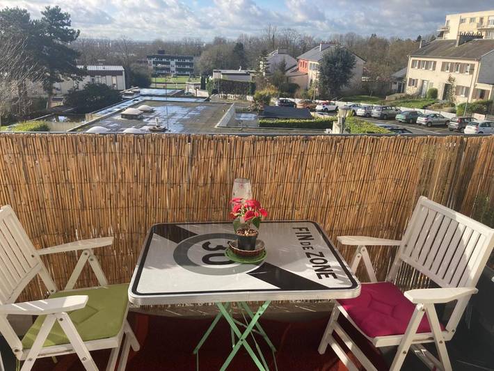 Appartement de vacances pour 2 personnes, avec terrasse et vue