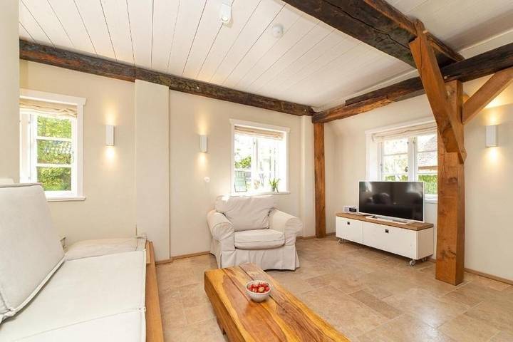 Ferienwohnung für 6 Personen, mit Terrasse und Garten sowie Sauna