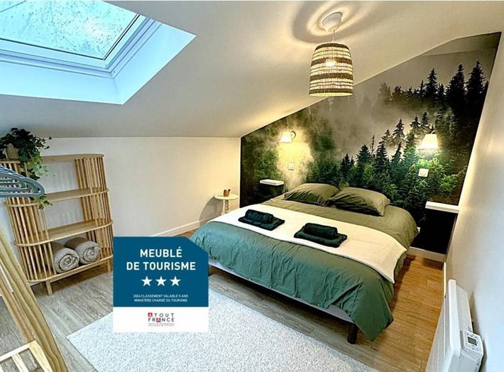 Appartement de vacances pour 4 personnes, avec terrasse, animaux acceptés