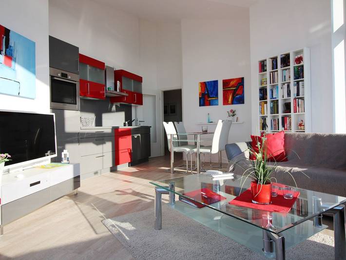 Ganze Ferienwohnung, Penthouse Meeresrauschen - Fewo Penthouse, 3 Zi., Seeblick in Pelzerhaken Strand, Südstrand Pelzerhaken