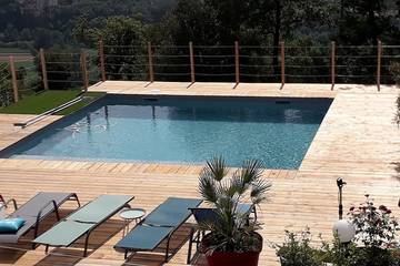 Agriturismo pour 15 personnes, avec jardin à Larnagol