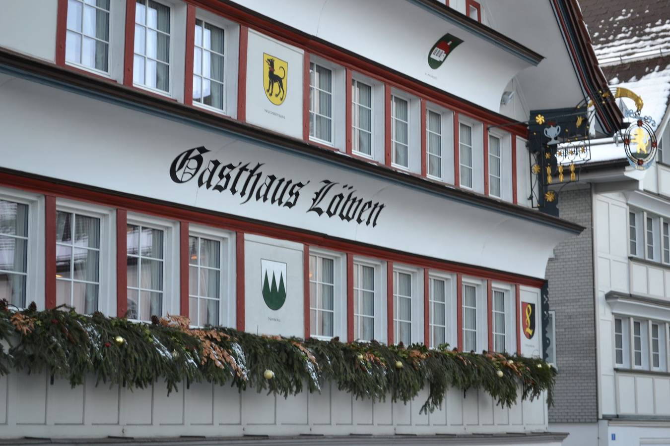 Gasthaus Löwen - Mehrbettzimmer für 4 Personen in Hemberg, Zürich Voralpen
