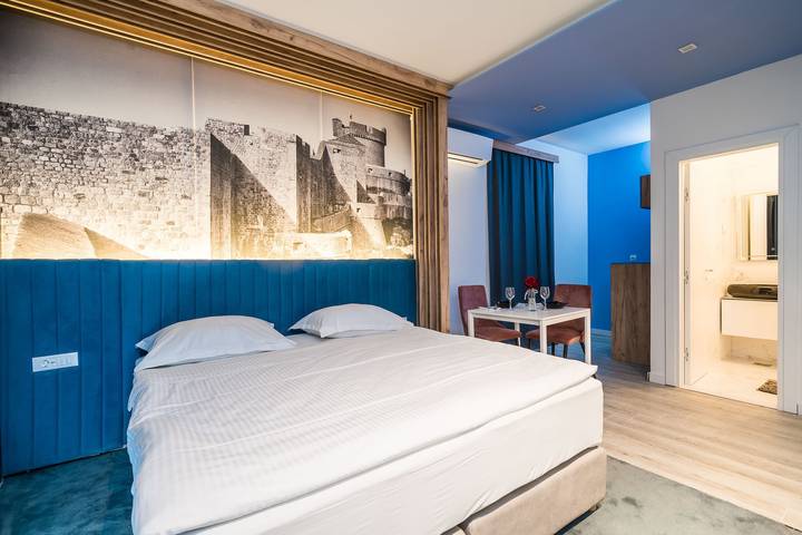 Studio für 2 Personen, mit Meerblick und Balkon in Dubrovnik