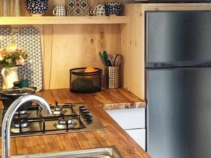 Camping Les 3 Cantons - Mobilheim 4 personen - Upupa in Saint-Antonin-Noble-Val, Quercy