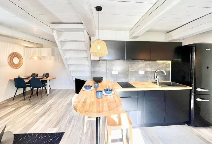 Appartement de vacances pour 2 personnes, avec jardin et terrasse