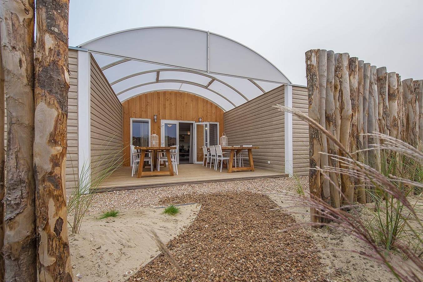 Europarcs Poort van Zeeland — Duinpan 12 in Hellevoetsluis, Niederländische Nordsee