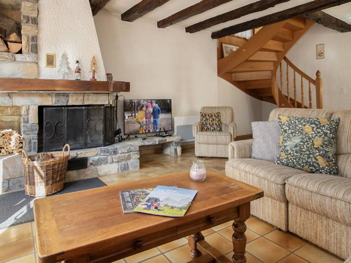 Chalet für 6 Personen, mit Garten und Terrasse in Leytron