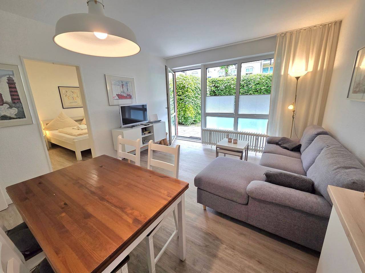 Apartamento entero, Ferienwohnung Seeadler - strandnah, zentral, ebenerdig in Wyk auf Föhr (Ciudad), Wyk auf Föhr