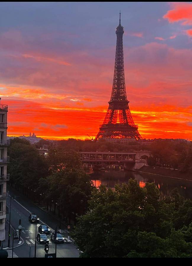 BnB für 2 Personen, mit Seeblick und Terrasse sowie Ausblick, mit Haustier in Paris