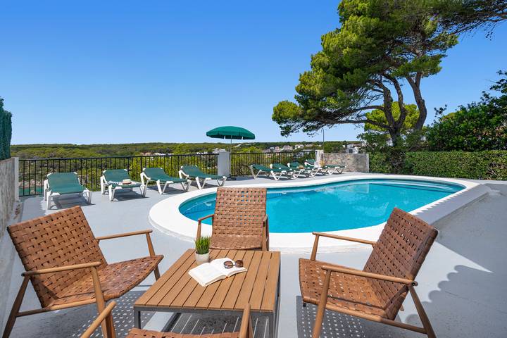 Ferienhaus für 8 Personen, mit Balkon und Garten auf Menorca - 3