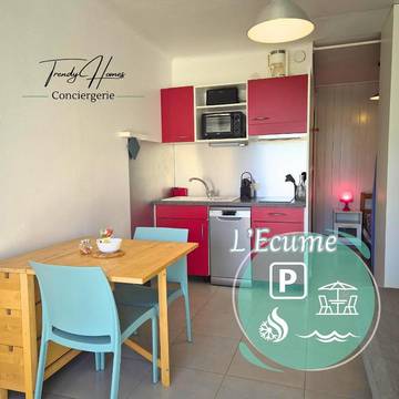 Gîte pour 3 personnes, avec terrasse dans Plage Du Petit Travers Carnon Plage