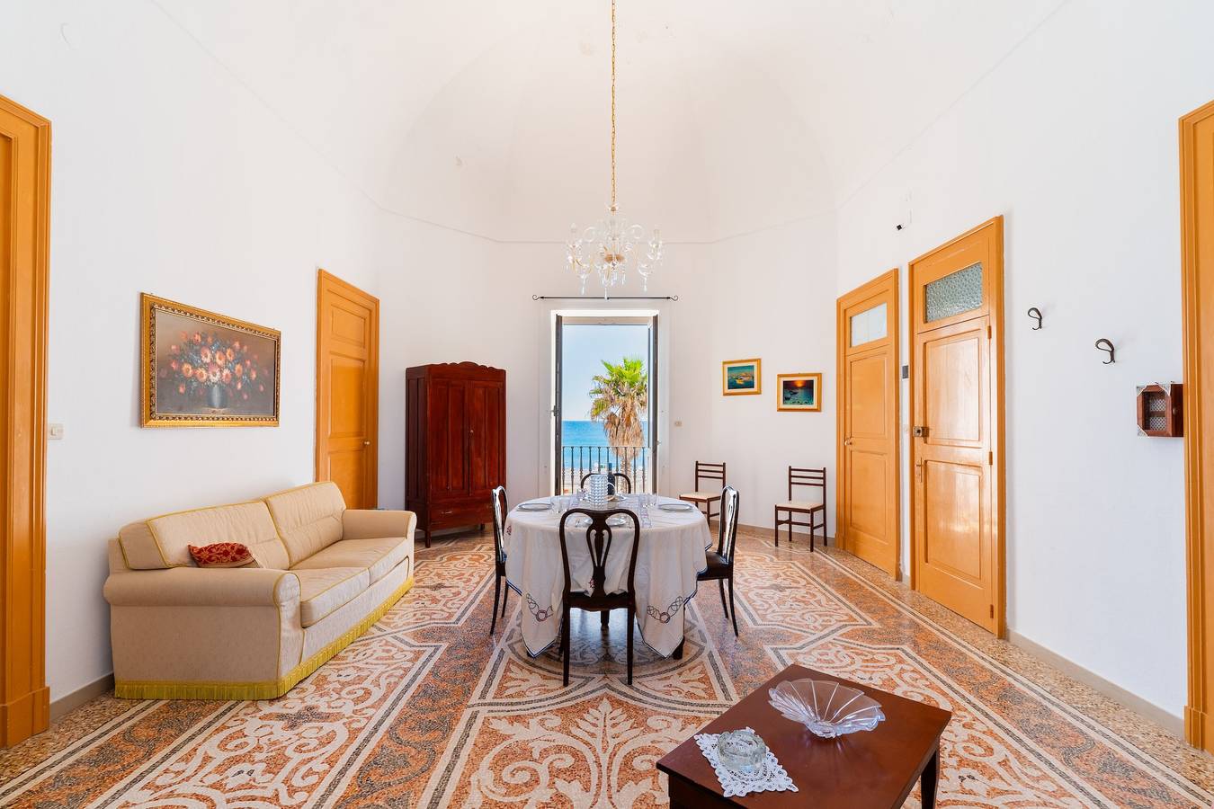 Villa 'Ramirez' avec vue sur la mer, jardin partagé in Leuca, Castrignano del Capo