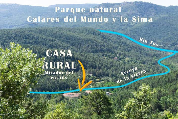 Casa rural para 4 personas, con vistas y balcón en Yeste - 2