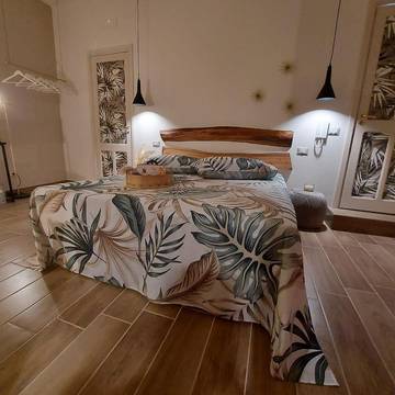 Gîte pour 2 personnes, avec balcon et vue à Racalmuto