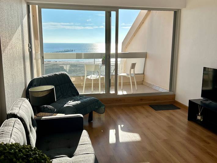 Ganzes Studio, Gemütliches Studio mit Meerblick, Haustiere erlaubt in Saint-Jean-de-Monts, Vendée