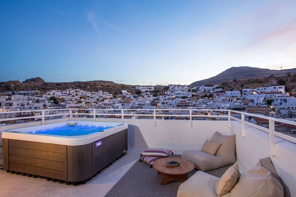Hel leilighet, Heritage Luxury Suites - Grand Casa Apartment in Lindos Beach, Lindos