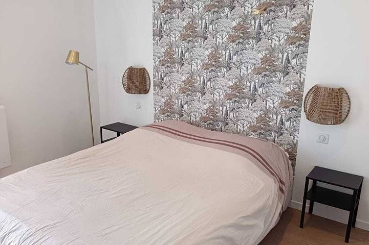 Villa with sea view and cabanes de Gouville, 80m from the beach. in Gouville-sur-Mer, Coutances und Umgebung