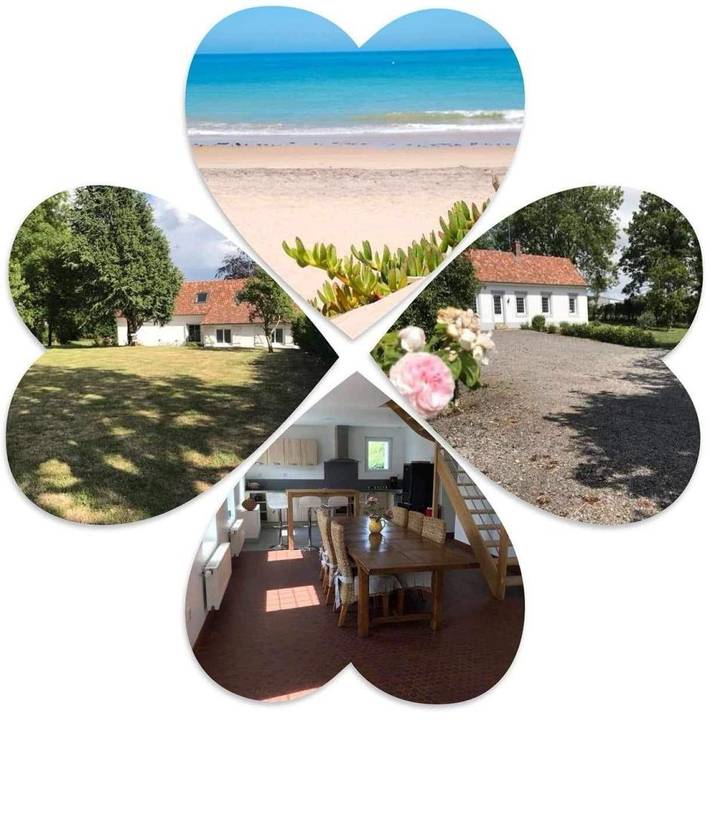 Gîte pour 6 personnes, avec terrasse et jardin
