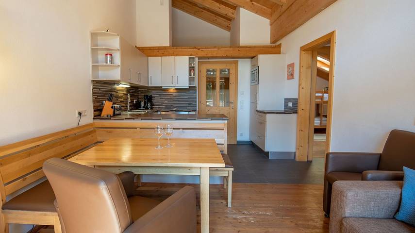 Ferienwohnung für 5 Personen, mit Balkon und Ausblick in Krimml - 4