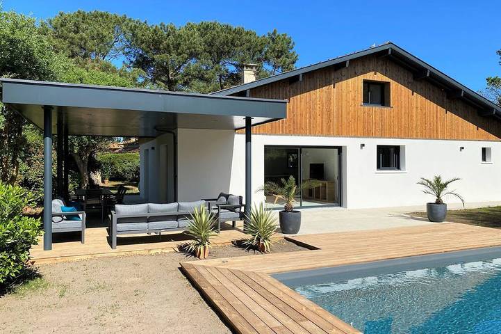 Maison de vacances pour 8 personnes, avec terrasse et jardin